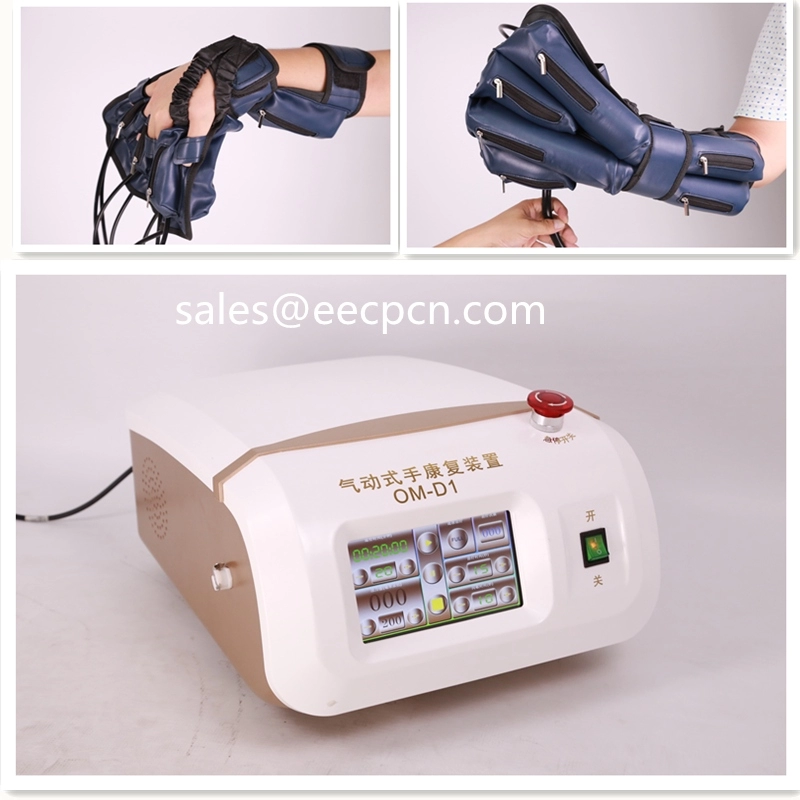 Apparecchiatura terapeutica automatica per la riabilitazione della mano per dita paralizzate alla mano spastica