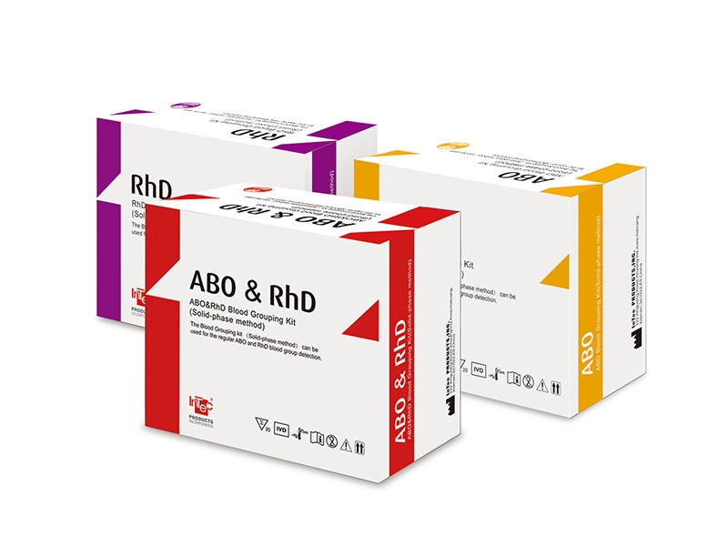 Test di gruppo sanguigno ABD/ABO/RhD