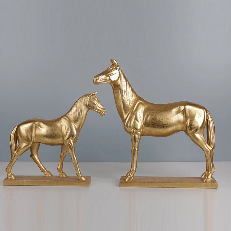 Decorazioni per la casa Ornamenti di cavalli di animali