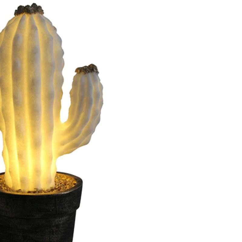 Luci LED Cactus in arenaria per uso esterno