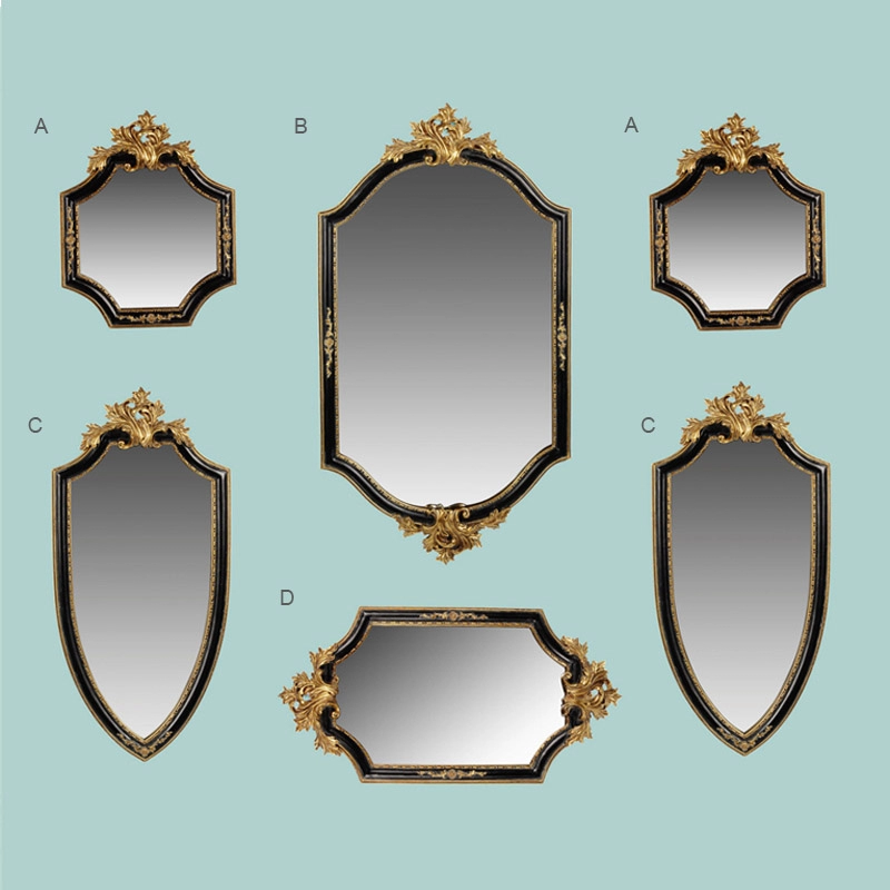 Specchio classico da parete in diverse dimensioni