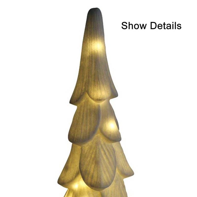 Lampade da terra a LED con albero di Natale con adattatore