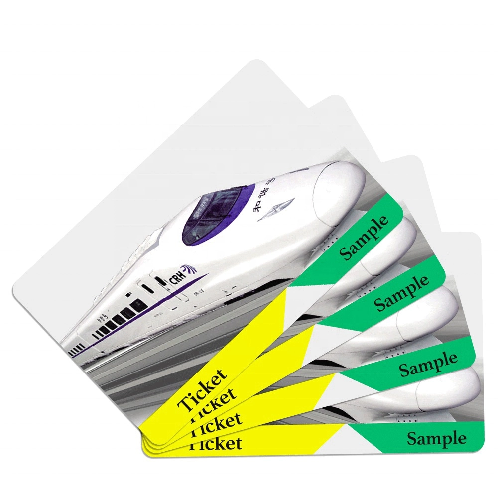 Biglietti della metropolitana di carta RFID con chip Mifare Ultralight per il trasporto pubblico