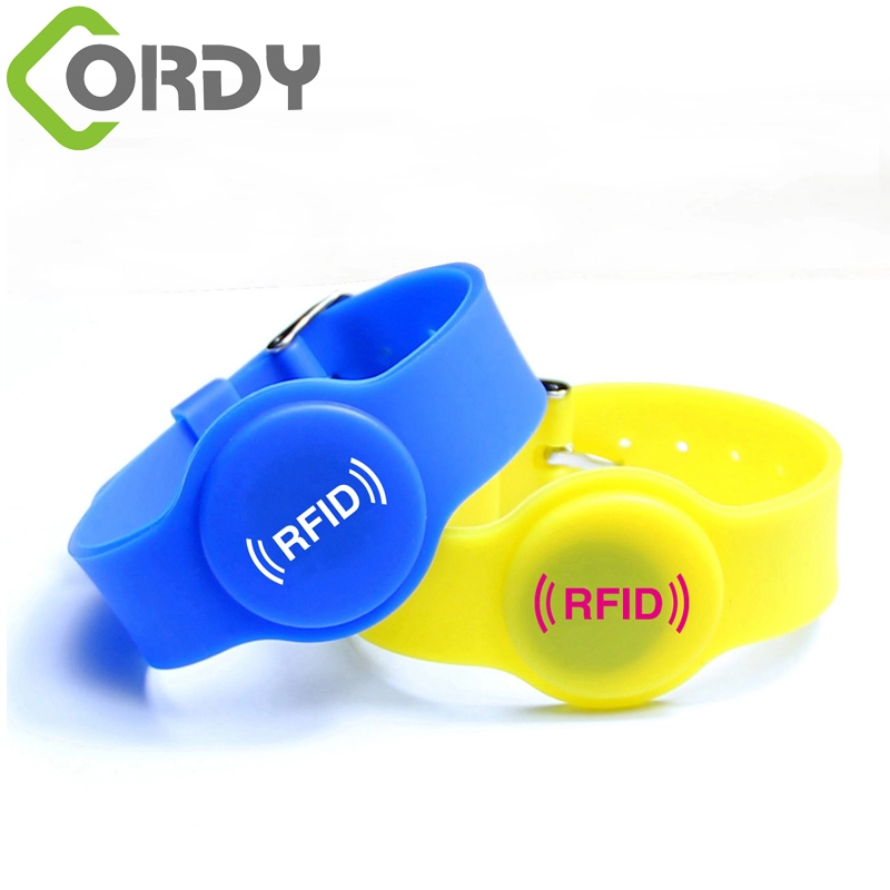 Braccialetto RFID in silicone HF 13,56 MHz RFID per piscine