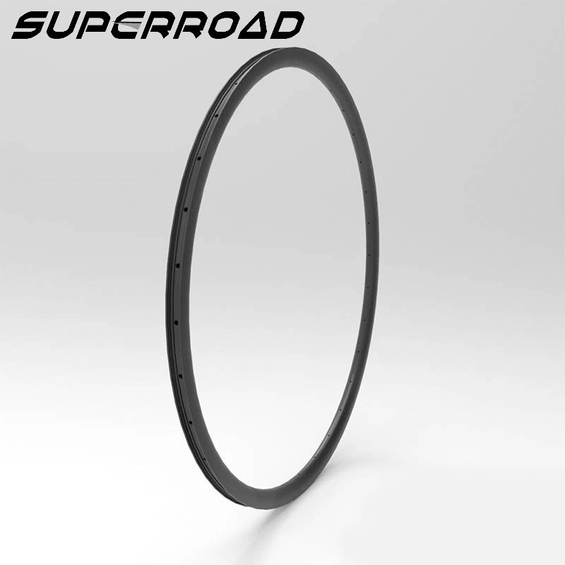 I migliori cerchi in carbonio Superroad Toray 650B da 27,5 pollici Cerchi da cross country da 27 mm * 23,5 mm Tubeless per bici da mtb