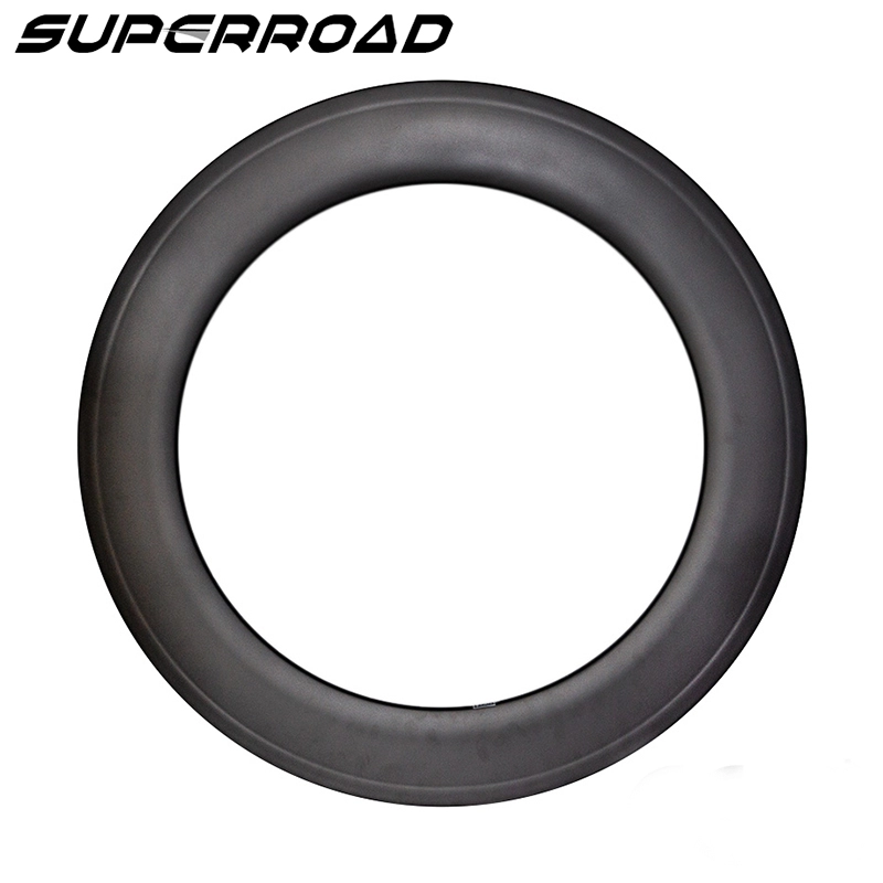 Cerchi tubolari per bici da strada in carbonio leggero da 88 mm
