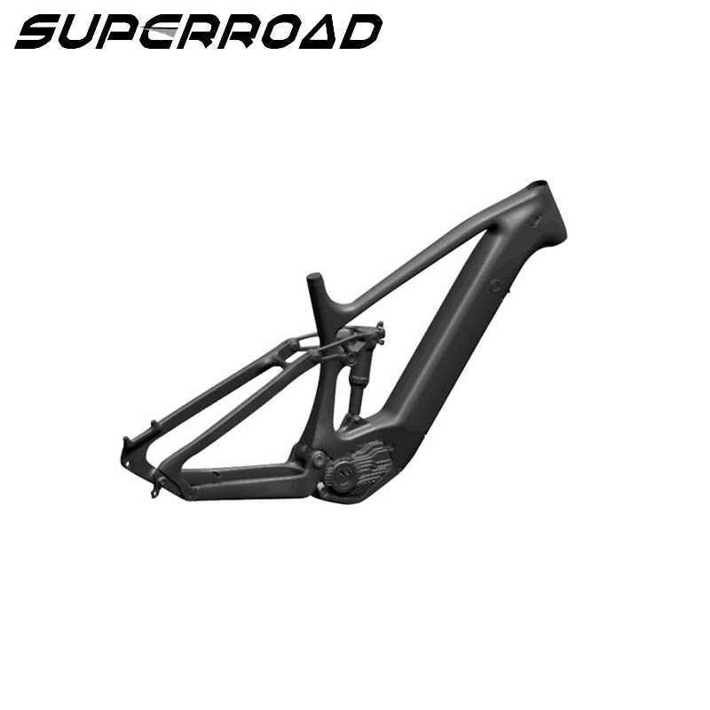 Forcella telaio Toray Enduro con sospensione telaio in carbonio Superroad E Bike