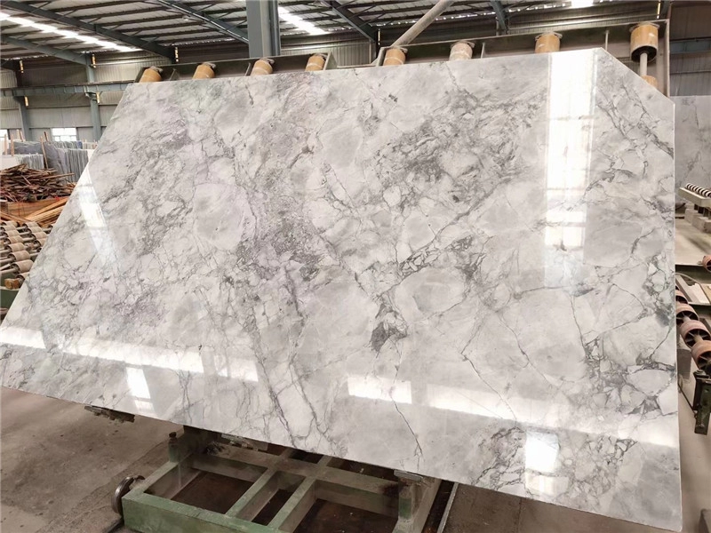 Lastra di marmo super bianca all'ingrosso