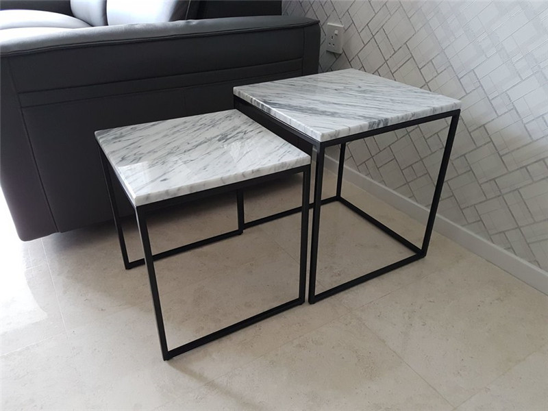 Piano del tavolo in marmo italiano