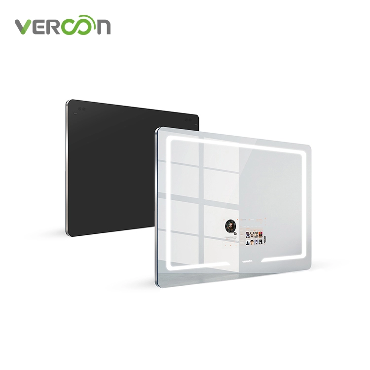 TV a specchio per bagno intelligente con sistema operativo Android Vercon
