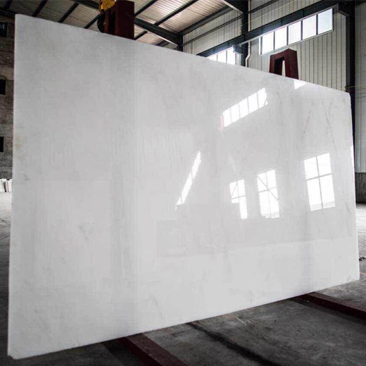 Marmo naturale bianco cristallo per materiali lapidei da costruzione a progetto