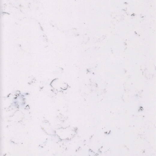 OP6304 Piano in pietra composita di quarzo bianco Carrara Tiny Grain