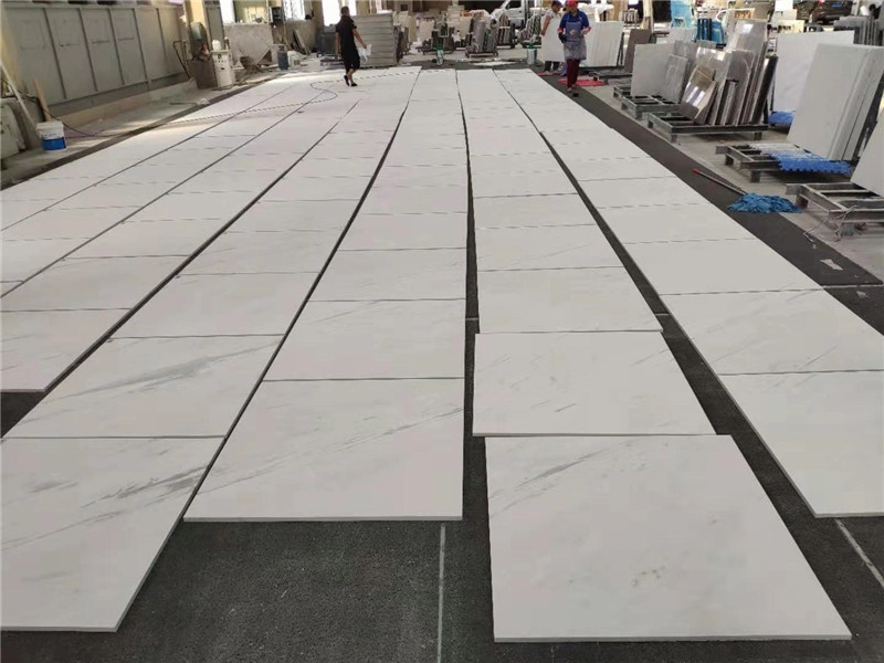 Fabbrica di controsoffitti in marmo all'ingrosso di lastre di marmo bianco Sivec