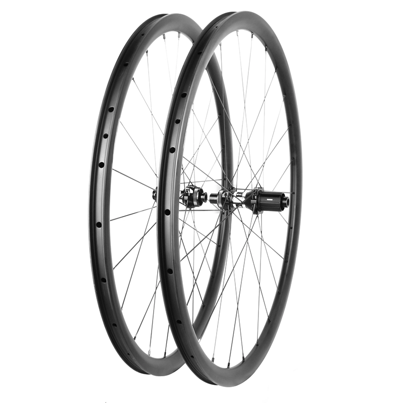 Ruote da strada in carbonio ProX Set di ruote da strada Tubeless DT350 con freno a disco