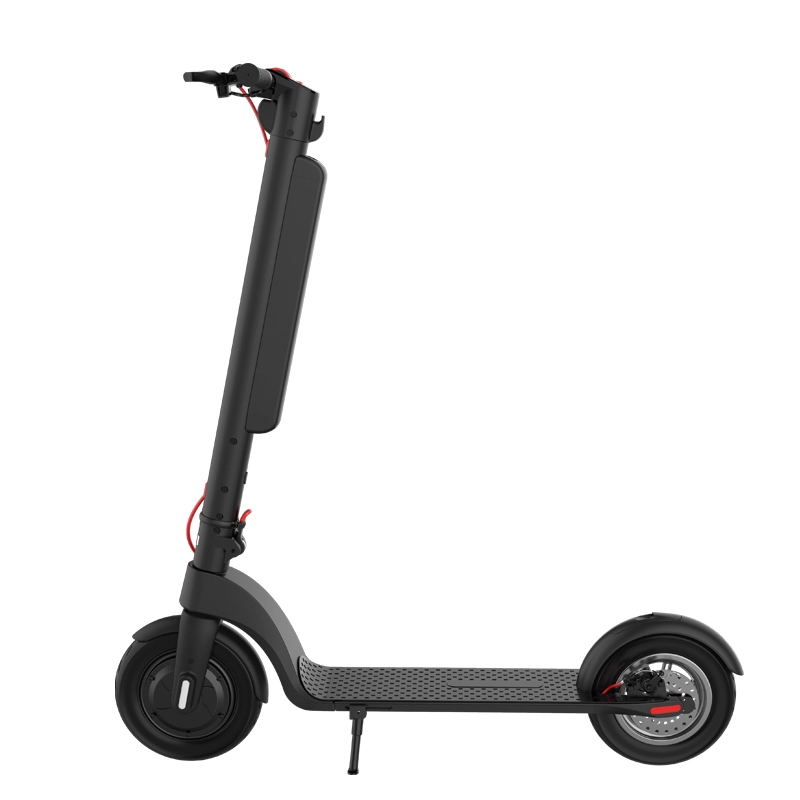 Pneumatici pieni da 10" - Scooter elettrico pieghevole per pendolari da 40 miglia a lungo raggio e 25 miglia orarie per adulti