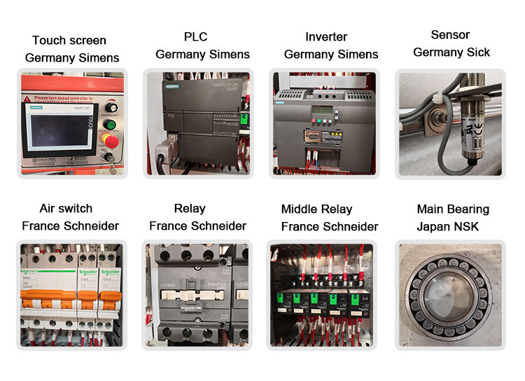 Main parts of facial tissue machine