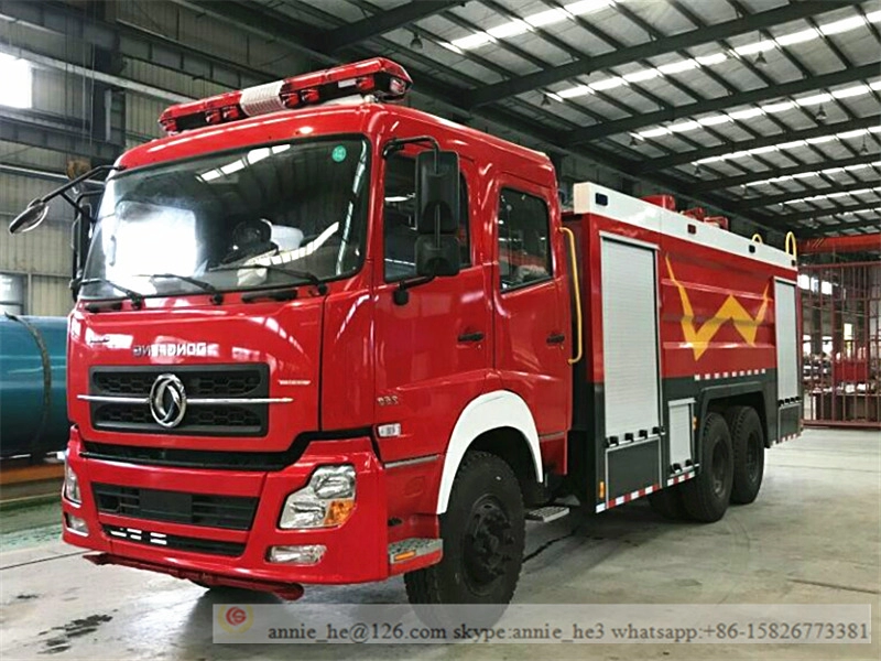 Camion antincendio 8.000L del carro armato dell'acqua di Dong Feng LHD/RHD