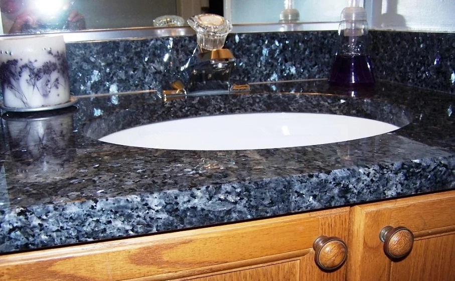 Blue Granite Vanity Tops