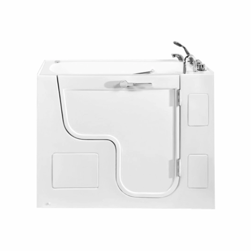 Vasca da bagno autoportante in acrilico per bagno senza barriere