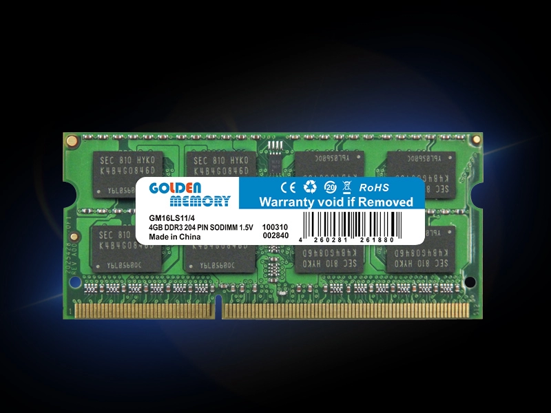 DDR3 Ram 2gb / 4gb / 8GB 1600MHZ 12800S Modulo di memoria per computer portatile Sodimm DDR3 Ram per laptop