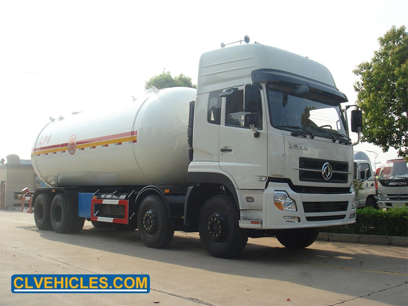 Camion per la consegna di propano da 35000 litri di Dongfeng kingland