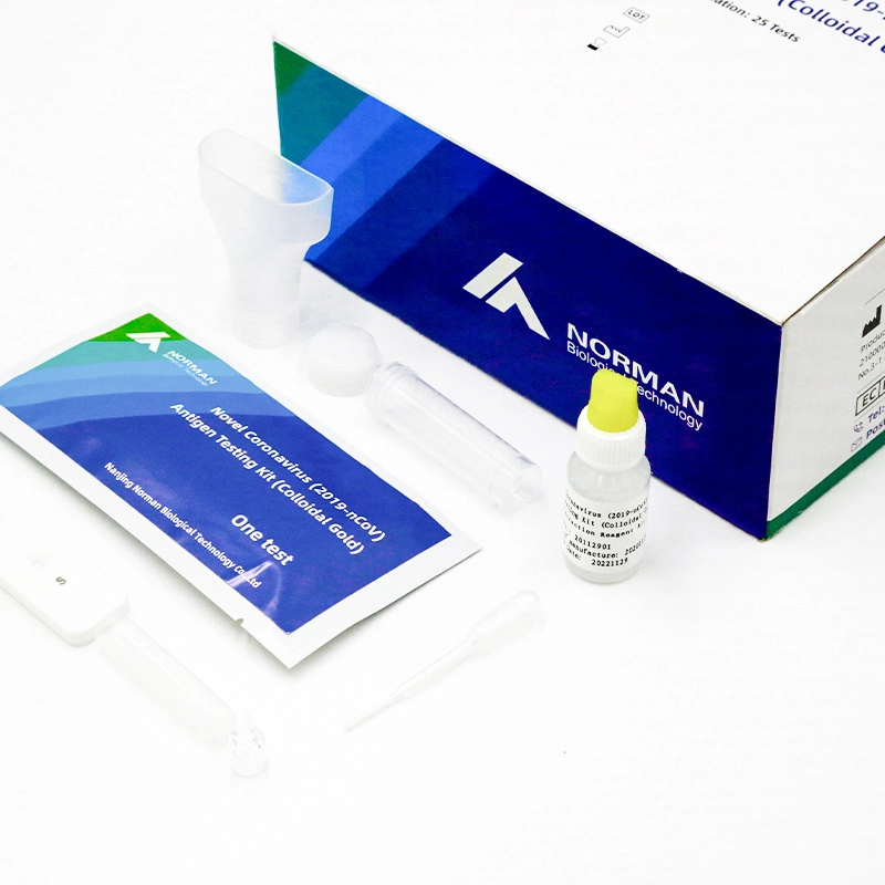 Nuovo kit per il test dell'antigene del coronavirus (2019-nCoV) (oro colloidale)