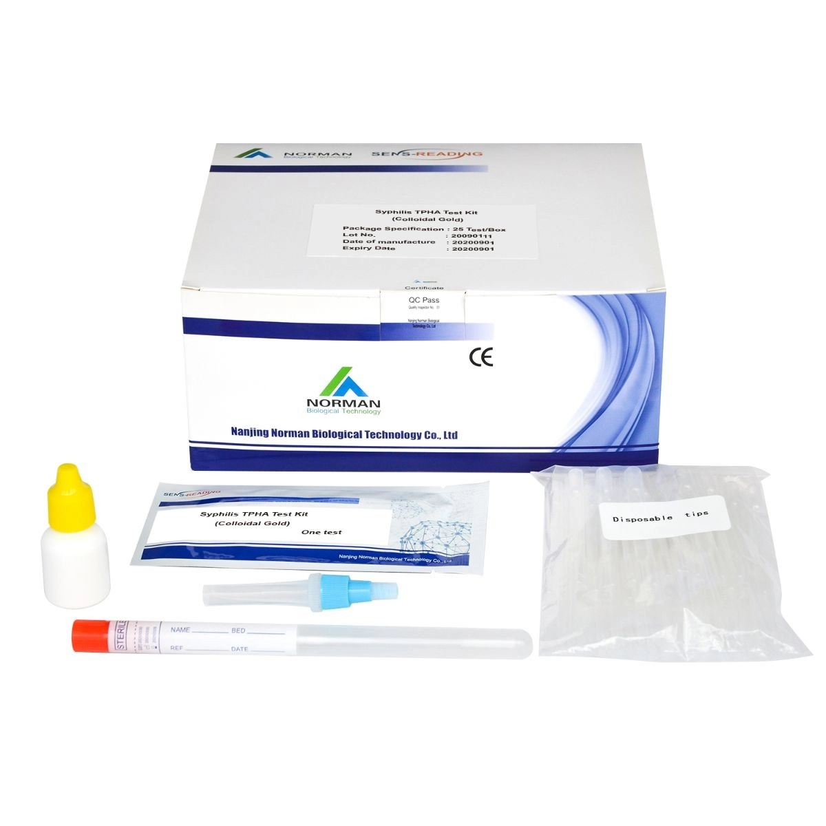 Kit per il test degli anticorpi Treponema Pallidum/Sifilide