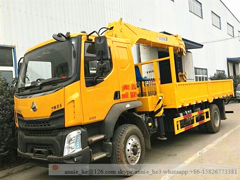 Camion da 6,3 tonnellate con gru di carico LiuQi ChengLong