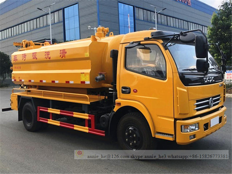 ISUZU vacuum truck