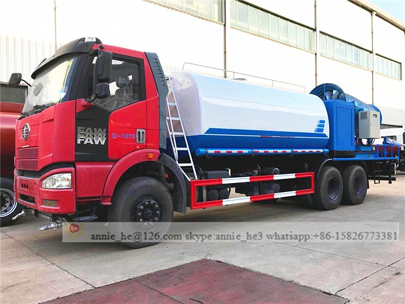 12,000 litri di soppressione della polvere camion FAW