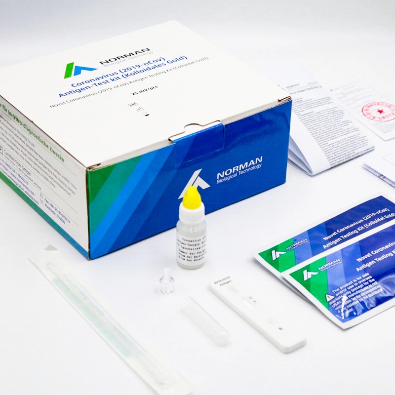 2019-nCoV/Flu A/B Kit di test combinato antigene (oro colloidale)