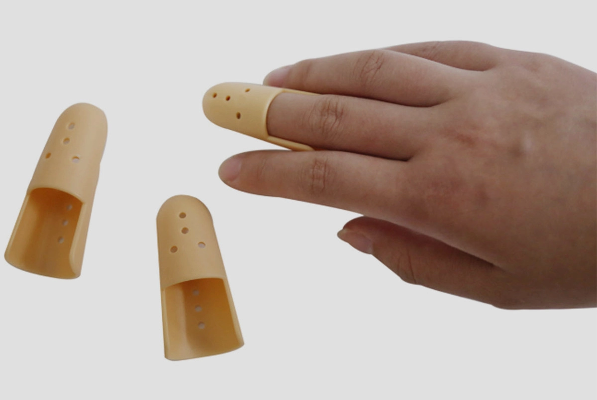 Bretelle per stecche Stack Finger medicali e traspiranti Plastica rigida con sette misure