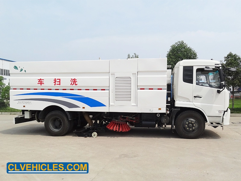 Camion per lavaggio stradale ad alta pressione DongFeng KINGRUN