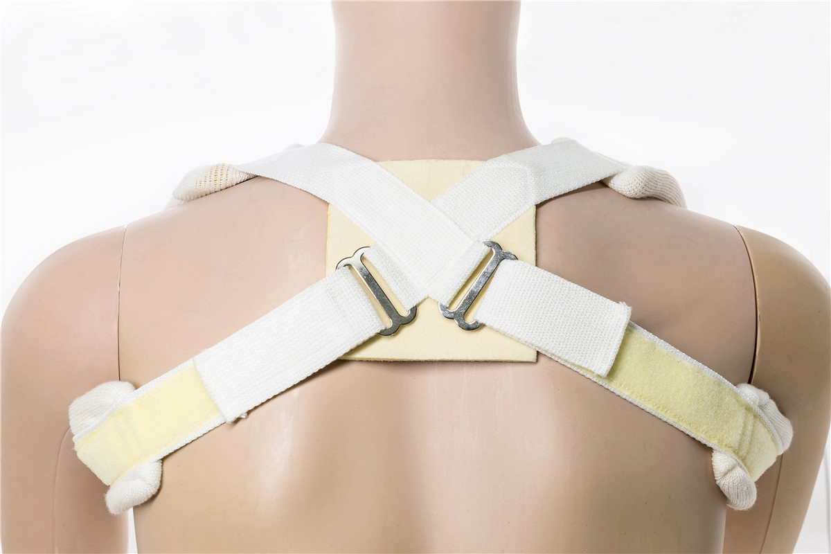 Tutore per frattura della clavicola o cinturini per il correttore della postura figura 8 per clavicola collo rotto