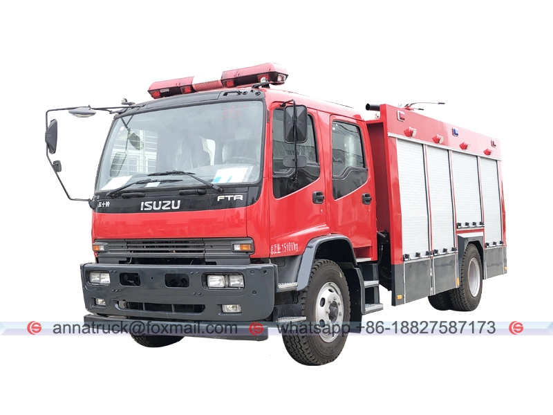 Camion antincendio ISUZU FTR da 8.500 litri