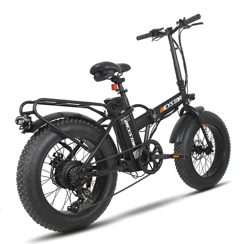 Bici elettrica per bicicletta elettrica da 20 pollici 36v 350w con sospensione posteriore del motore
