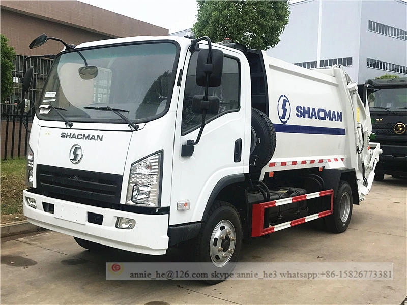 Camion compattatore di rifiuti Shacman 6CBM