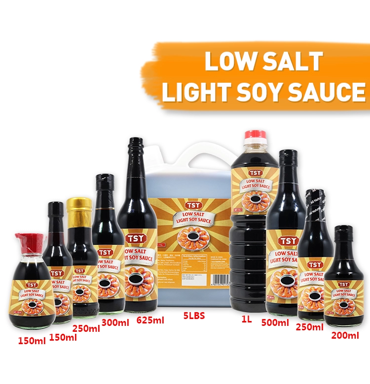250 ml di salsa di soia cinese a basso contenuto di sodio
