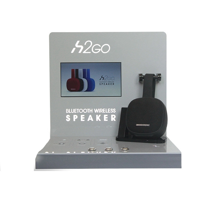 Espositore per altoparlanti LCD Bluetooth espositore per espositore in acrilico personalizzazione audio
