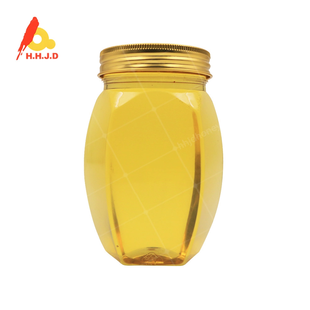 Bottiglia di vetro e plastica Puro miele di acacia naturale HALAL