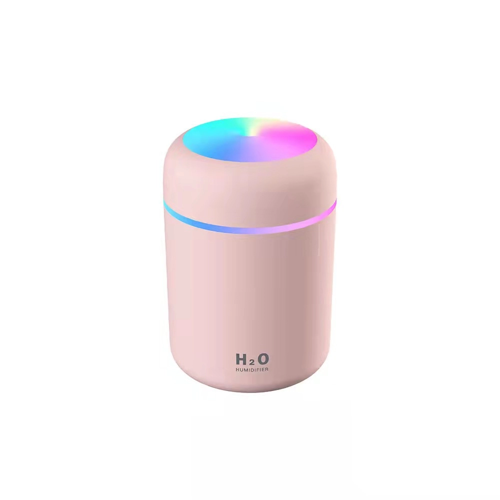Diffusore di olio essenziale per mini umidificatore colorato portatile USB da 300 ml