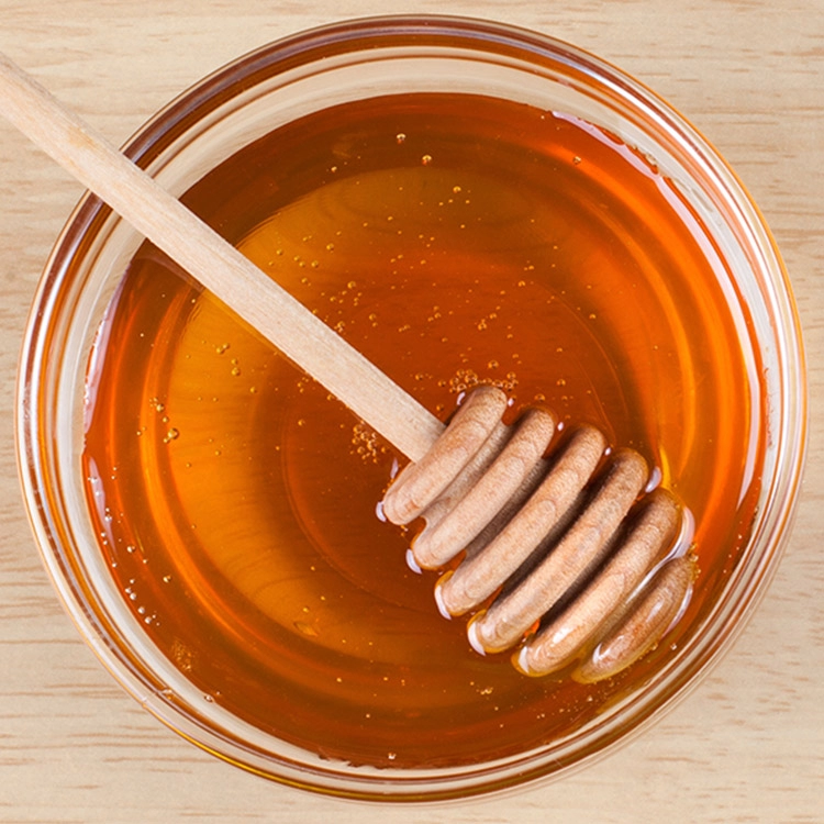 Marca OEM all'ingrosso di miele d'api grezzo naturale HALAL