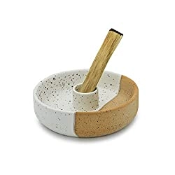 Porta bastoncini di incenso in ceramica fatto a mano per bastoncini di Palo Santo