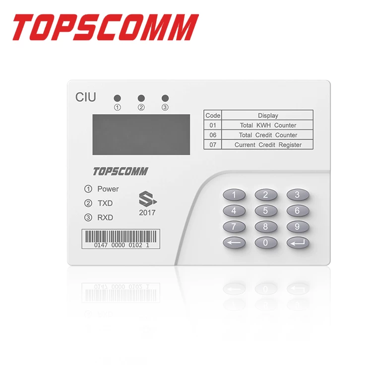 TC103 Unità di interfaccia utente (CIU) Tastiera monitor e unità di controllo