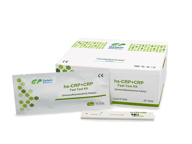 Kit per test rapido hs-CRP+CRP (test di immunofluorescenza)