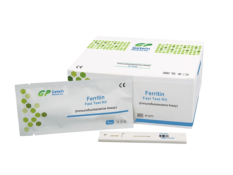 Kit per il test rapido della ferritina (test di immunofluorescenza)