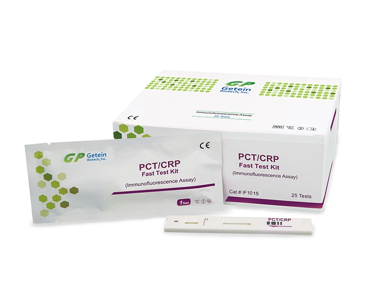 Kit per test rapido PCT/CRP (test di immunofluorescenza)
