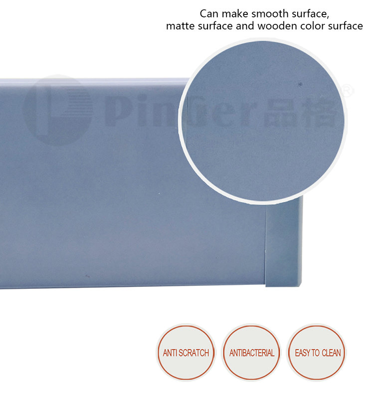 Sistema di base a parete ad alto impatto non in PVC per la protezione delle pareti