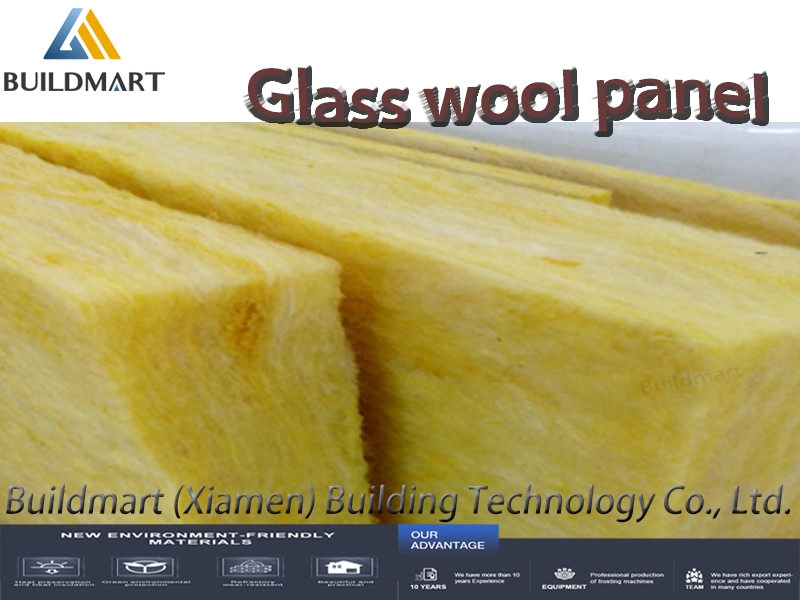 Pannello del tetto in lana di vetro con isolamento acustico in fibra di vetro