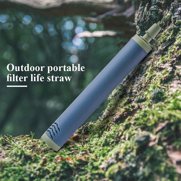 Bottiglia portatile per purificatore d'acqua con filtro per l'acqua da trekking per viaggi